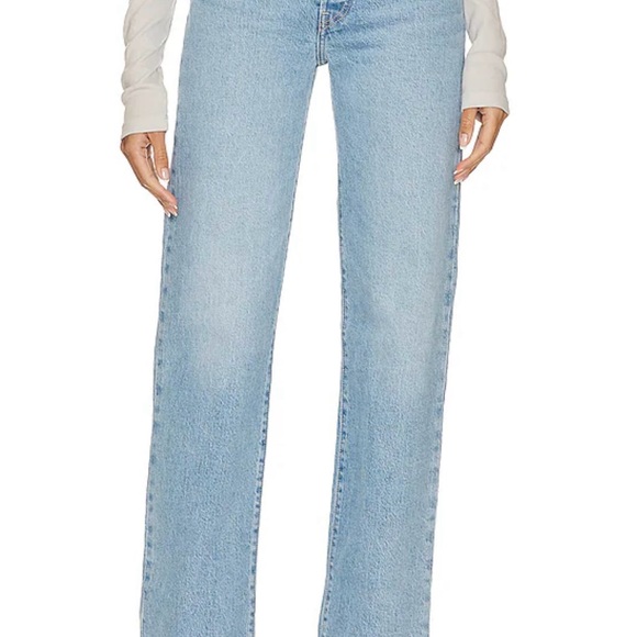 Full Length Ribcage Straight Jean (28) Samba Tango Light - Picture 1 of 8